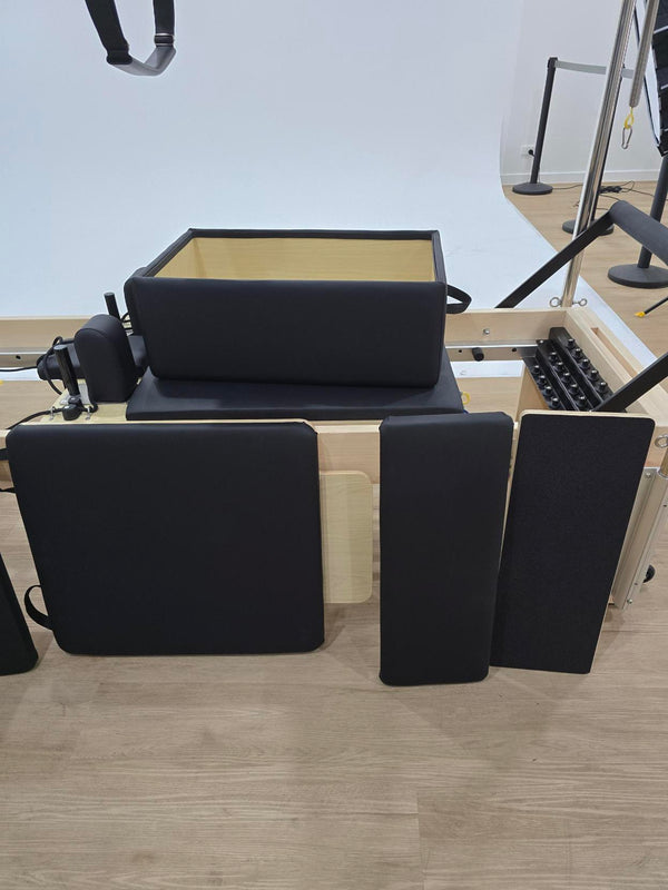 Ex-Demonstrator Cadillac Pilates Reformer with Full Trapeze Table (Black)