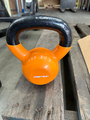 Refurbished Cast Iron Vinyl Kettlebell 6kg