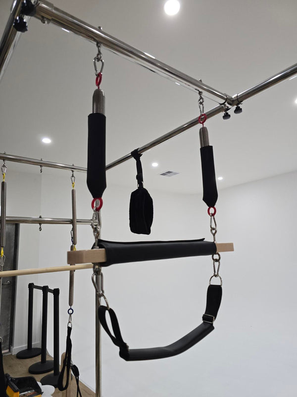 Ex-Demonstrator Cadillac Pilates Reformer with Full Trapeze Table (Black)